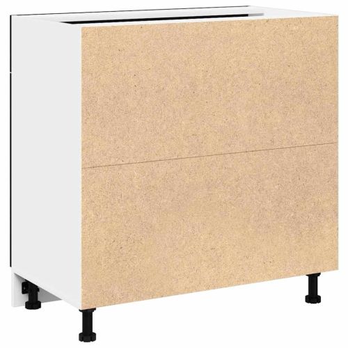 Висящ шкаф Черен дъб 80 x 46 x 81,5 см Инженерна дървесина