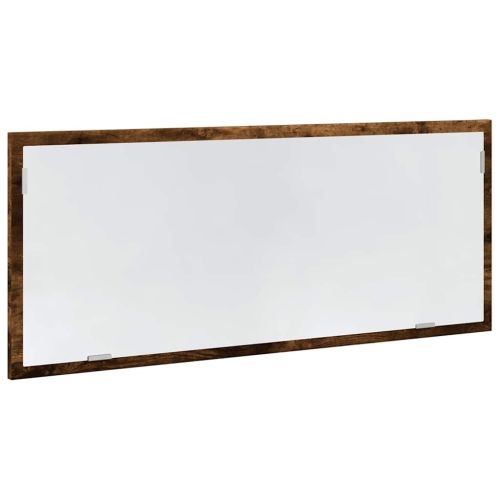 LED огледало за баня опушен дъб 100x8,5x37 cm