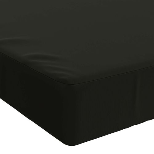 Възглавница за пейка SOEST 100% полиестер Черно 140 x 50 x 8 см
