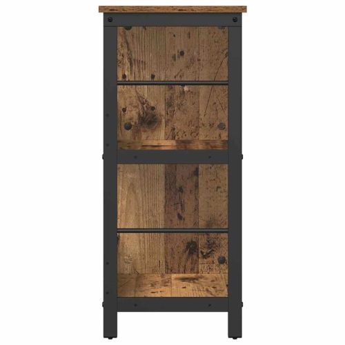 Рафт за книги 6 нива 102 x 32 x 72,5 см Инженерна дървесина
