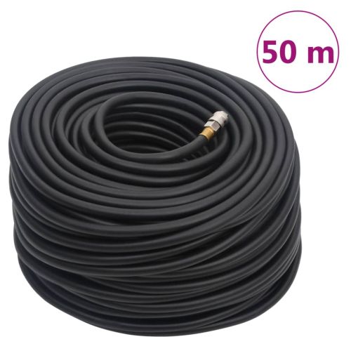 Хибриден маркуч за въздух черен 0,6" 50 м гума и PVC