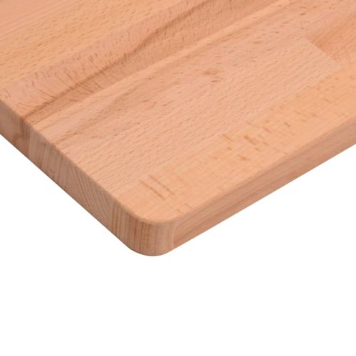 Плот за бюро, 80x55x2,5 см, масивно дърво бук