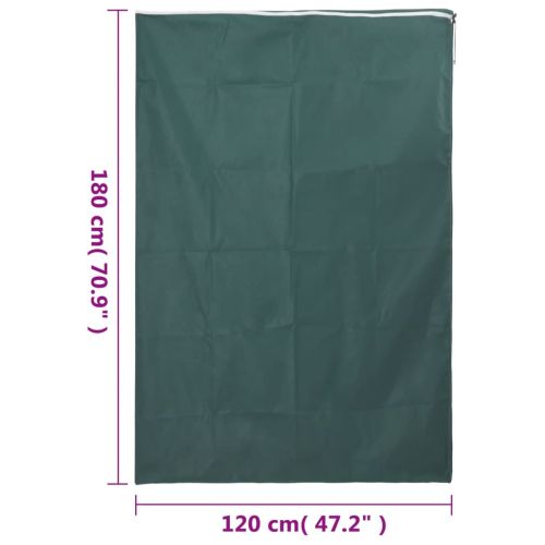 Зимни покривала за растения с цип, 10 бр, 70 г/м², 1,2x1,8 м