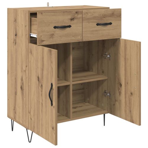 Служебен шкаф Дъб 69,5 x 34 x 90 см Инженерна дървесина