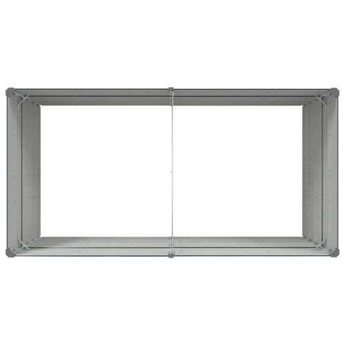 Кашпа Антрацит 195 x 100 x 75 см Поцинкована стомана