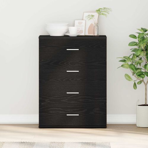 Служебен шкаф Черния дъб 60 x 39 x 80 см Инженерна дървесина