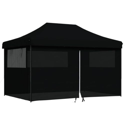 Парти шатър 292 x 440 x 315 см Черно Оксфордска тъкан