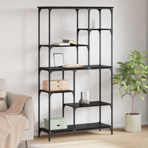 Рафт за книги 5 нива 99 x 35,5 x 176 cm Инженерна дървесина