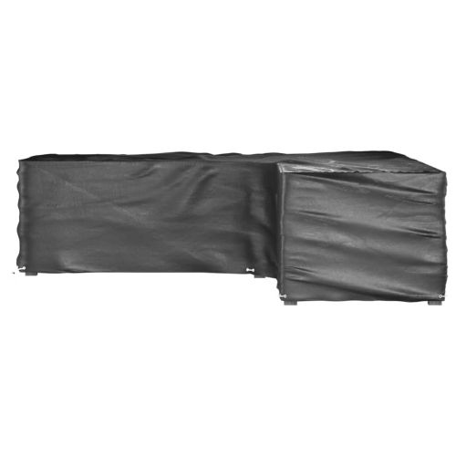 Покривала за ъглови градински мебели 2 бр 16 капси 250x250x70см