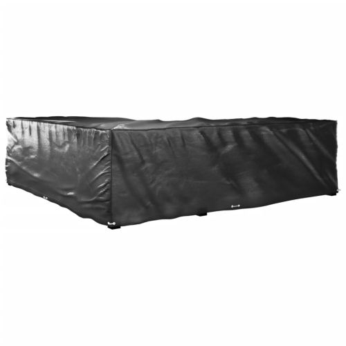 Покривала за ъглови градински мебели 2 бр 16 капси 250x250x70см
