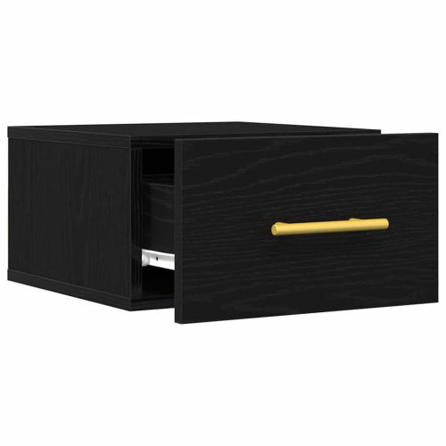 Нощен шкаф 2 бр. 35 x 35 x 20 см Инженерна дървесина Черния дъб