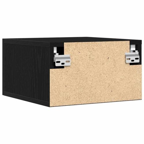 Нощен шкаф 2 бр. 35 x 35 x 20 см Инженерна дървесина Черния дъб