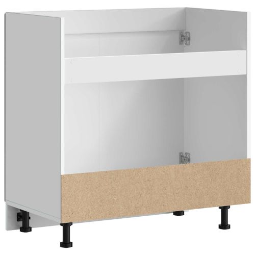 Шкаф за мивка, Kalmar, бетонно сив 80x46x81,5см инженерно дърво