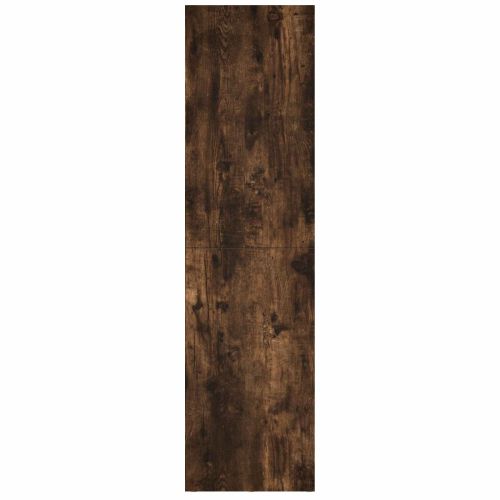 Шкаф за книги/ТВ шкаф опушен дъб 36x30x114 см инженерно дърво