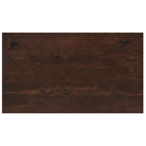 Парапети за прозорци 2 бр. Тъмен кафяв 70 x 40 x 2 cm