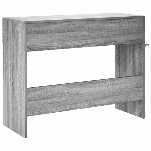 Конзолна маса Сив Сонома 96,5 x 38 x 75 см Инженерно дърво