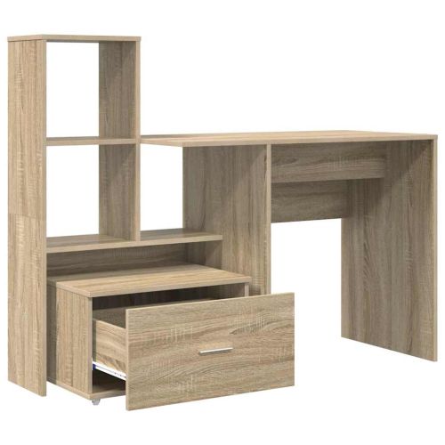 Бюро Сонома дъб Инженерна дървесина 131,5 x 50 x 106,5 см