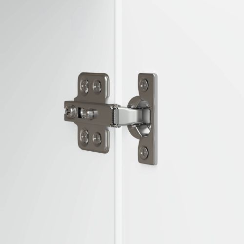 ТВ шкаф 150 x 31 x 50 см Бяло Инженерна дървесина