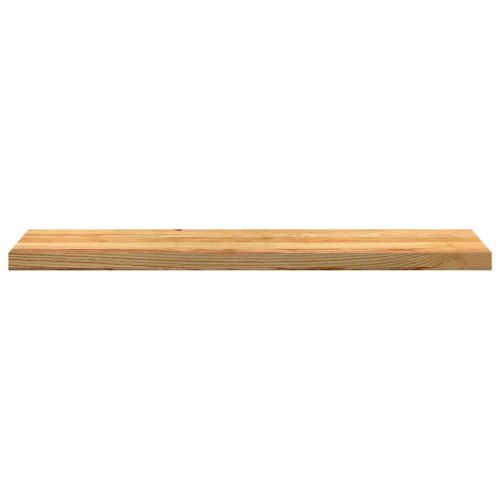 Стълбищни стъпала, 4 бр, светлокафяви, 110x30x2 см, дъб масив