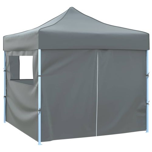 Парти шатър 291 x 291 x 315 см Антрацит Оксфордска тъкан