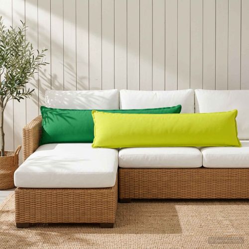 Калъфка за възглавница HOUTEN Яркозелено. 40 x 145 см Полиестер