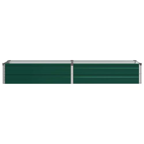 Вдигната леха за градина Зелено 160 x 40 x 24 см