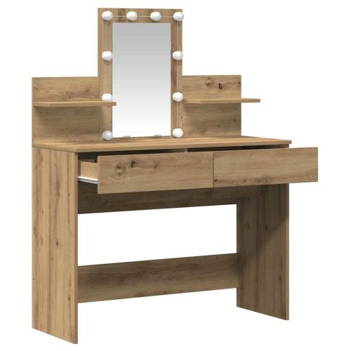 Тоалетка Дъб 100 x 40 x 130 см Инженерна дървесина