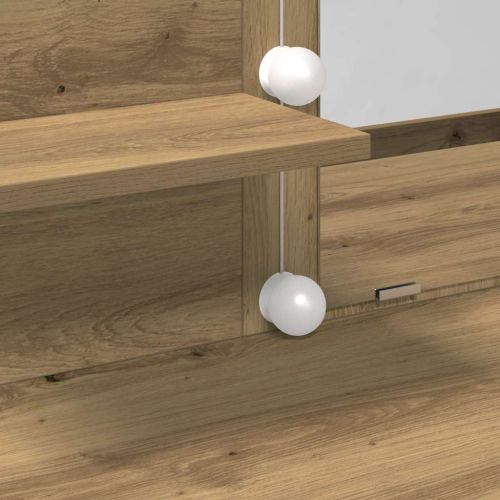 Тоалетка Дъб 100 x 40 x 130 см Инженерна дървесина