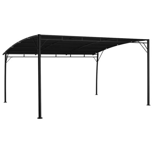 Градинска тента сенник, 4x3x2,55 м, антрацит