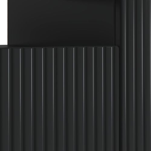 LED телевизионен кабинет HAARLEM 153 x 35 x 43 см Черно
