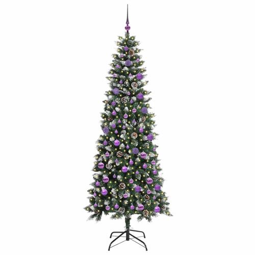 С изкуствено коледно дърво Зелено 210 cm