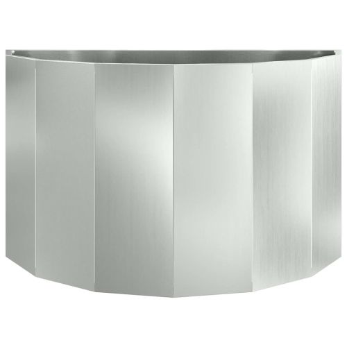 Кашпа Сребрист 90 x 45 x 50 см Галванизирана стомана