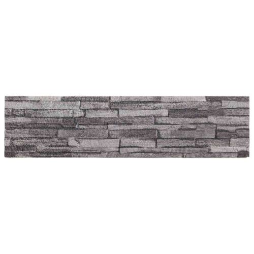 Стенни панели 10 бр. 100 x 25 cm Антрацит EPS пяна