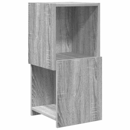 Ъглов шкаф 30,5x30x65см Инженерна дървесина Сив Сонома