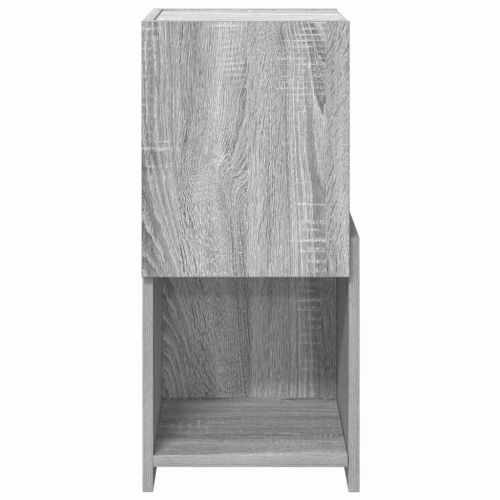 Ъглов шкаф 30,5x30x65см Инженерна дървесина Сив Сонома