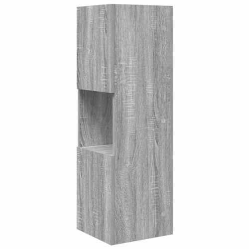 Ъглов шкаф 30,5x30x65см Инженерна дървесина Сив Сонома