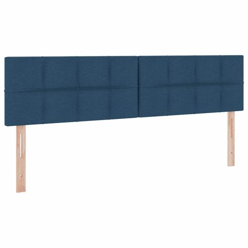 Легло с място за съхранение Синьо 180 x 200 cm Изкуствена