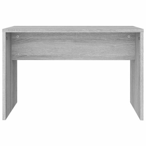 Табуретка за тоалетка, сив сонома, 70x35x45см, инженерно дърво