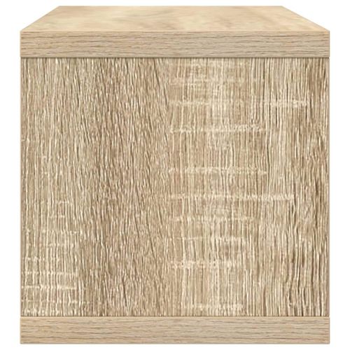 Рафтове за CDs 2 бр. Дъб сонома 40 x 17 x 17 см