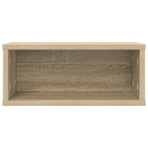Рафтове за CDs 2 бр. Дъб сонома 40 x 17 x 17 см