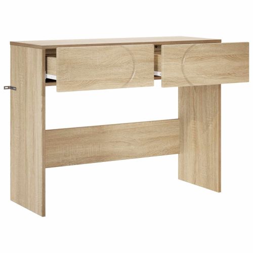 Конзолна маса Дъб сонома 96,5 x 38 x 75 см Инженерно дърво