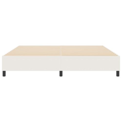 Платформено легло Крем 200 x 200 cm Кордюрова тъкан