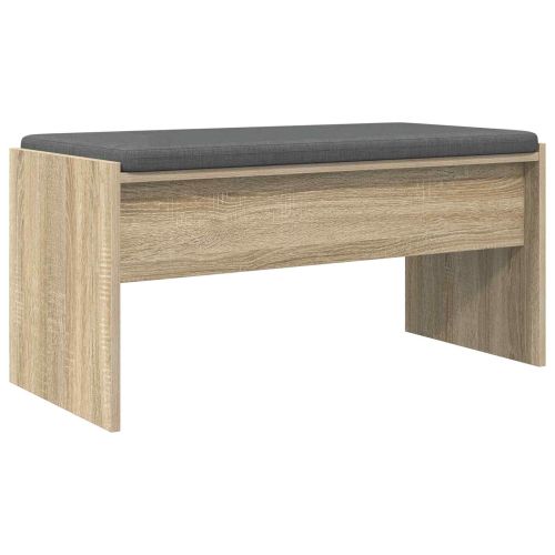 Пейка за коридор с възглавница Сонома дъб 83 x 38 x 40 см