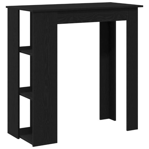 Бар маса 102 x 50 x 103,5 см Инженерна дървесина Черния дъб