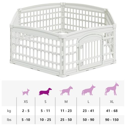 6 панелна играчка за кучета 177,5 x 154,5 x 58 см Пластмаса