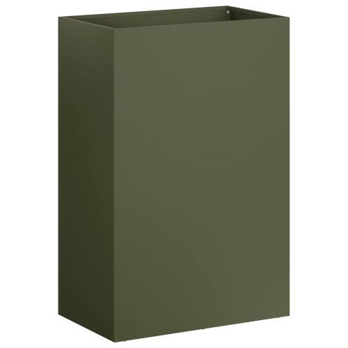 Градинска саксия Маслиненозелено 50 x 40 x 75 см