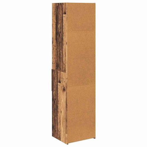 Висок шкаф Старо дърво 45 x 42,5 x 185 см Инженерна дървесина