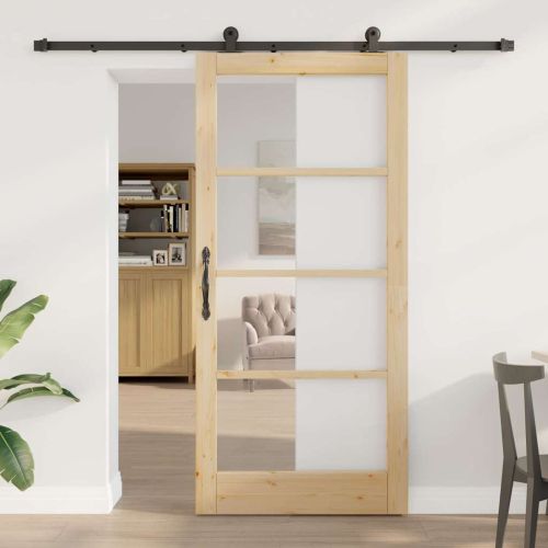 Преплъзваща се врата ORKDAL Естествен 93 x 202 см