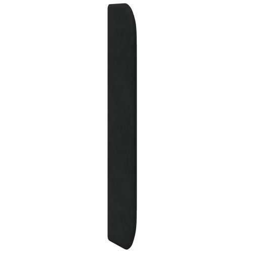 Ушичка на таблата Черно 80 x 16 x 4 см Кадифе
