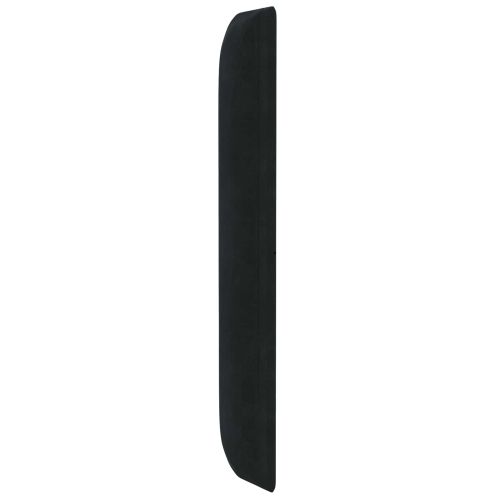 Ушичка на таблата Черно 80 x 16 x 4 см Кадифе